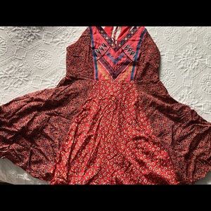 Flying Tomato Pink Pattern Dress